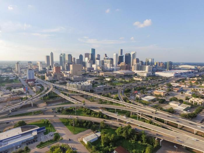 I-45 в Хьюстоне, штат Техас
