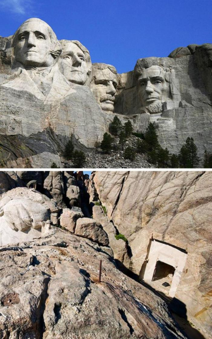 4. Капсула времени в горе Рашмор