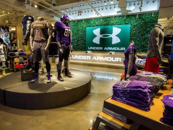Британское написание Under Armour было выбрано из-за номера телефона