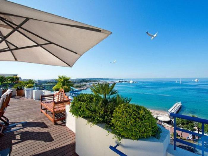 Пентхаус-люкс, отель Grand Hyatt Cannes, Канны, Франция