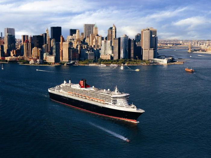 Средняя круизная линия: Cunard