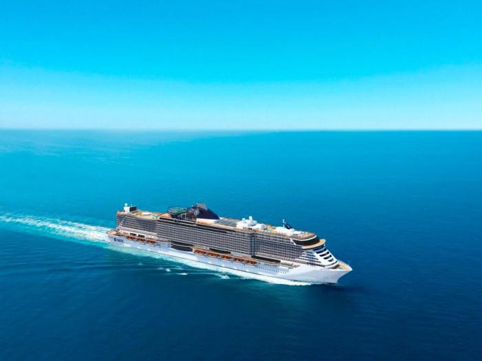 Большая круизная линия: MSC Cruises