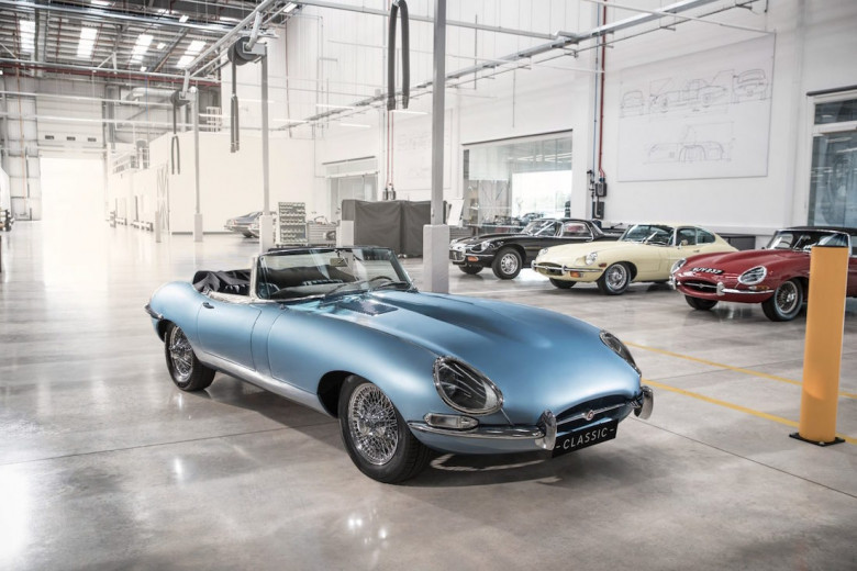 Культовый «Ягуар» E-type с электродвигателем