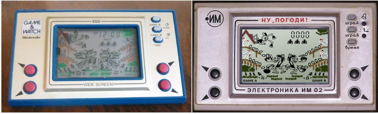 14. Nintendo, EGG, 1981 год и "Ну, погоди!", 1984 г.