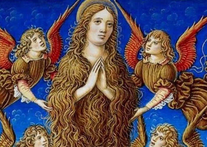6. Мария Магдалина, покрытая волосами