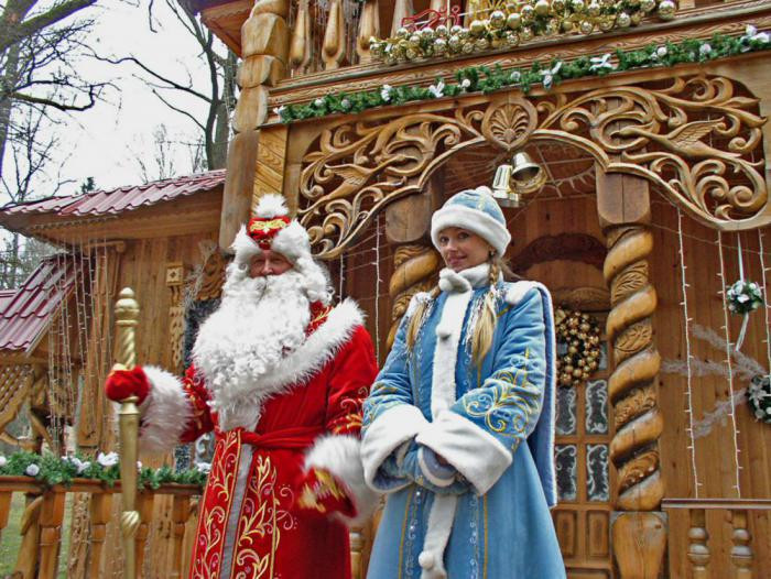 Россия, Украина, Беларусь. Дед Мороз и Снегурочка