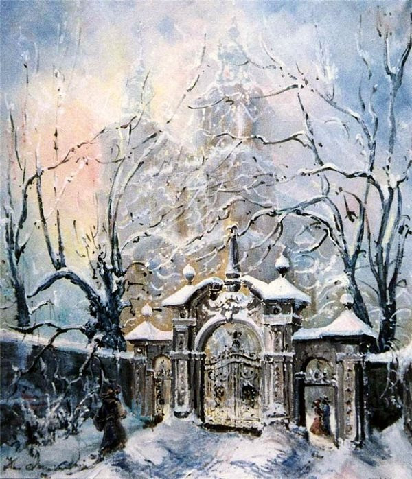 Ах, зимушка-зима. Автор: Chrzanowski Jan Kanty.