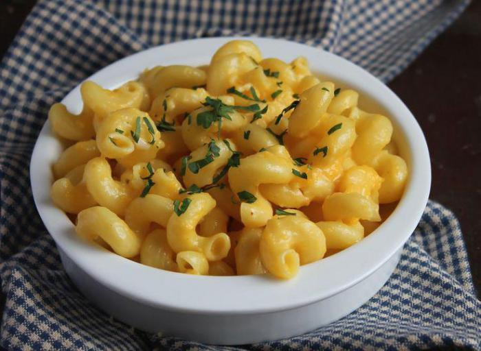 12. Макароны с сыром