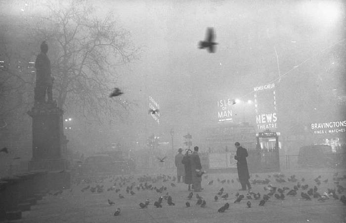 4. Лондонский смог. Англия, 1952 год