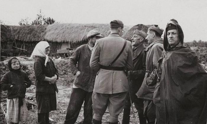7. Беседа с местным населением