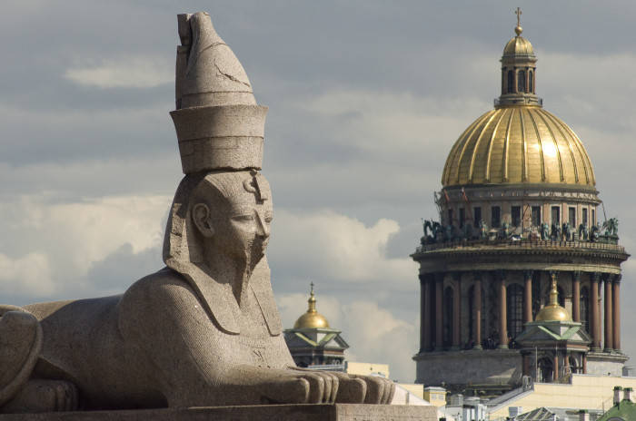 4. Сфинксы на Университетской набережной