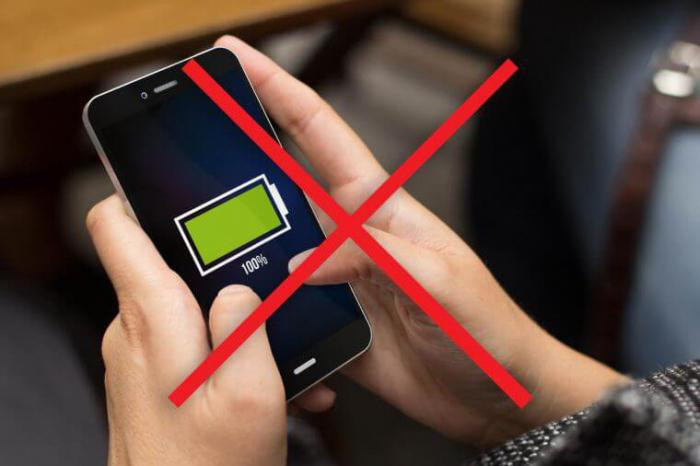Зарядка телефона до 100 процентов вредит батарее