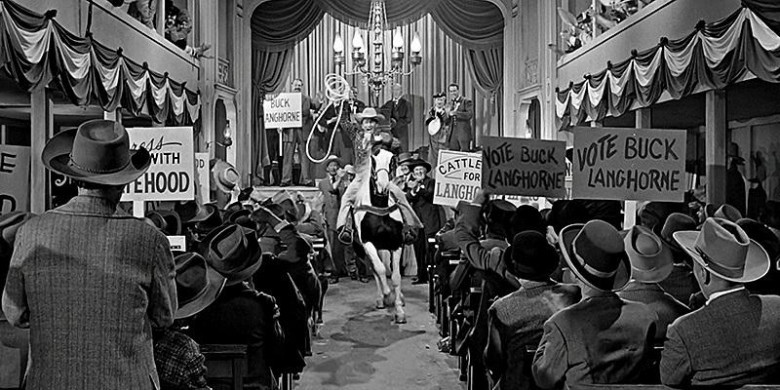 6. «Человек, который застрелил Либерти Вэланса» (1962), The Man Who Shot Liberty Valance. Рёжиссер: Джон Форд.