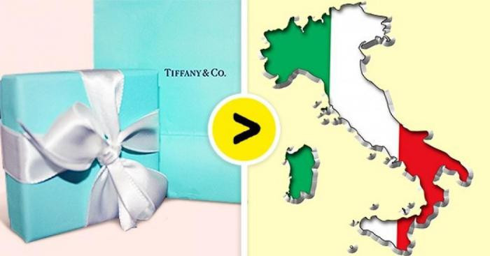 Компания Tiffany & Co старше Италии