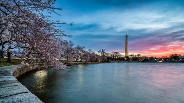 Монумент Вашингтона, США — 169 метров