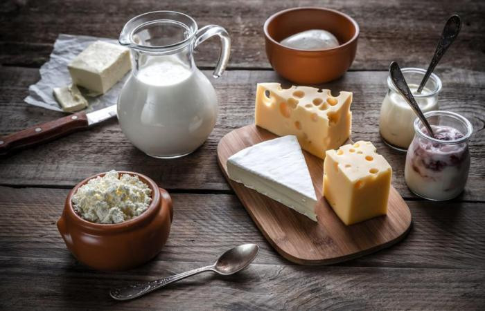 Молочные продукты