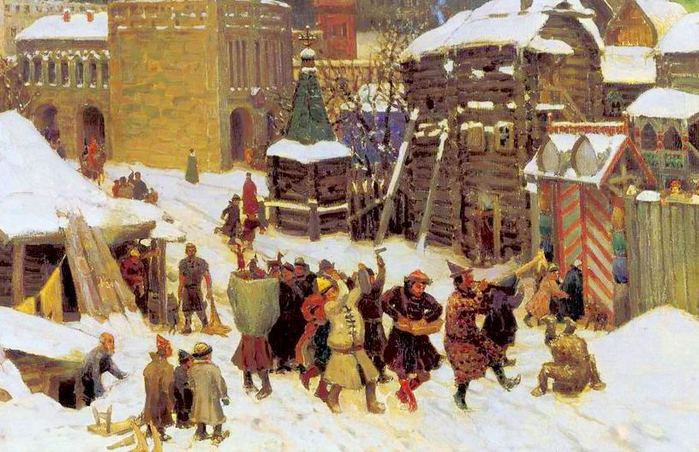 Скоморохи.