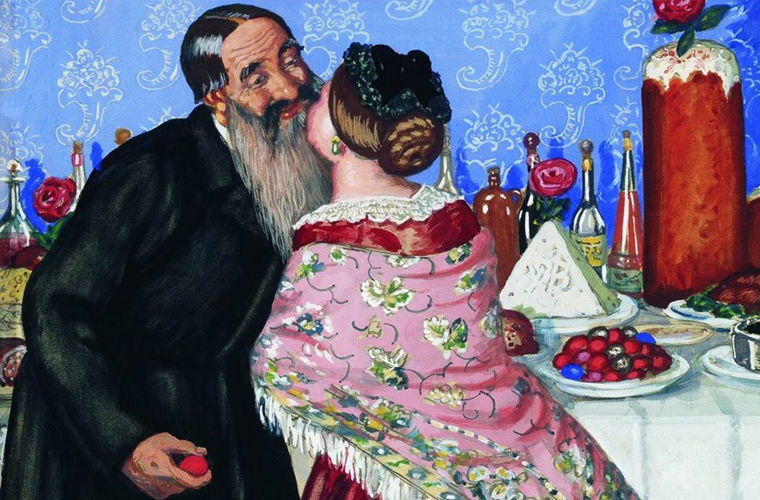 Гостю — водку и поцелуй