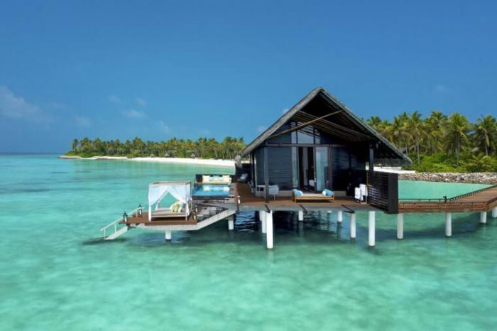 Водные виллы в One & Only Reethi Rah