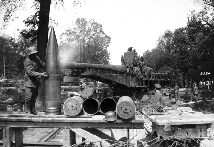 6. 38-см орудие SK L/45 «Langer Max»