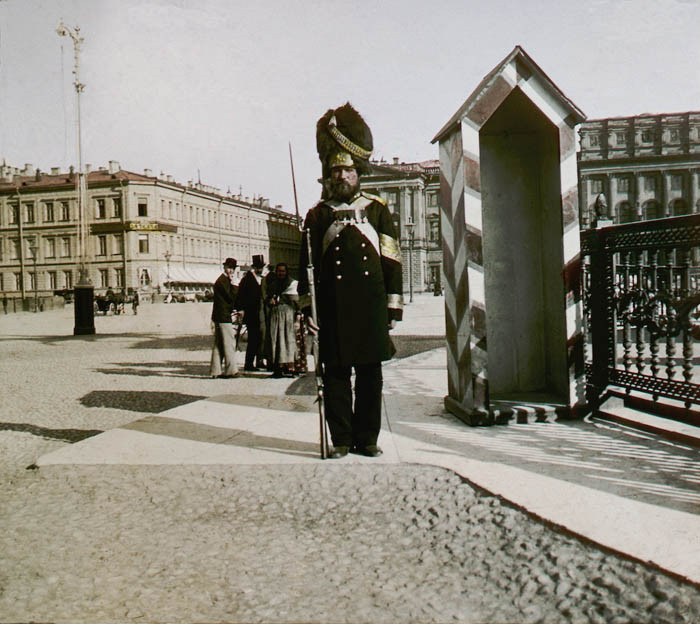 Постовой. Санкт-Петербург, 1896 г.