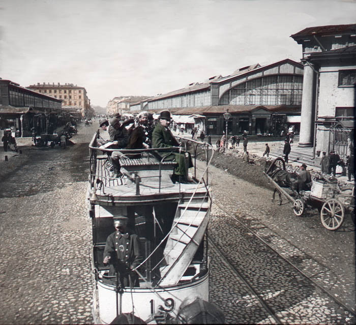 Сенная площадь. Санкт-Петербург, 1896 г.
