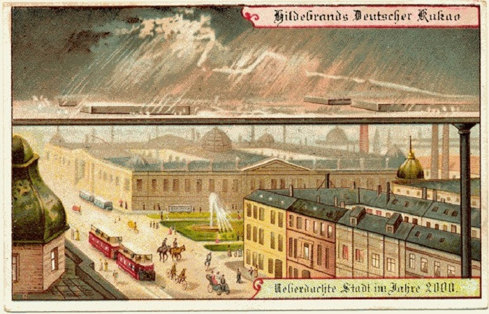 9. Город под навесом