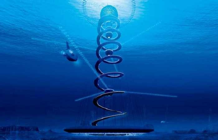 7. Жилая сфера «Ocean Spiral»