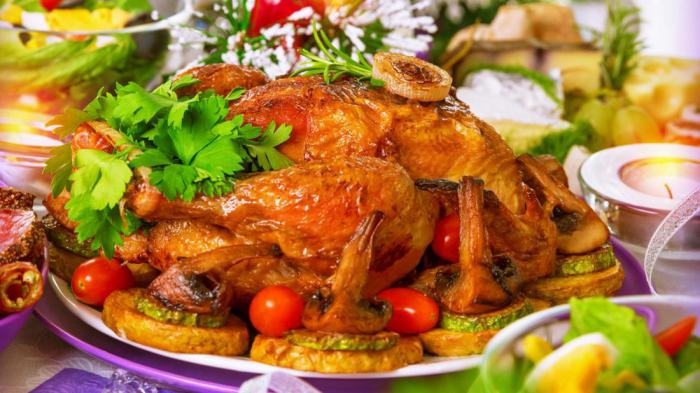 Жареная курица