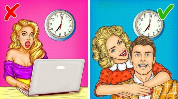 5. Оставаться на работе до ночи