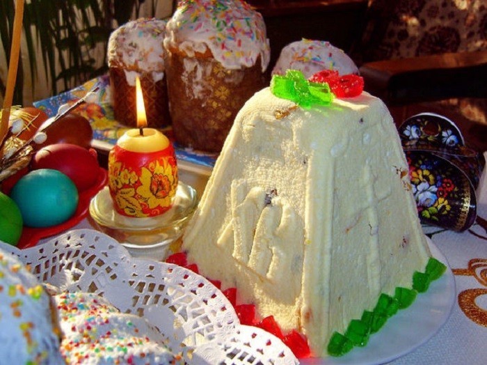 Творожная пасха, Россия