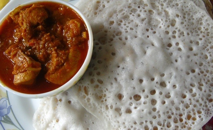 Vellayappam, Индия