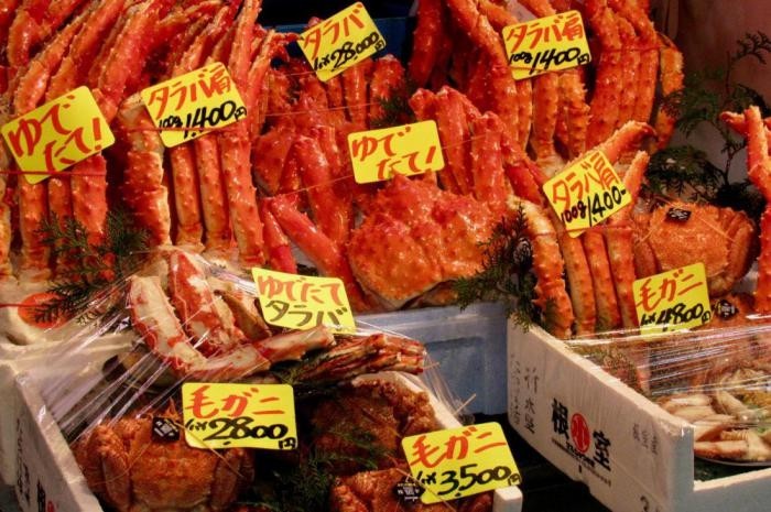 6. Красные ноги краба