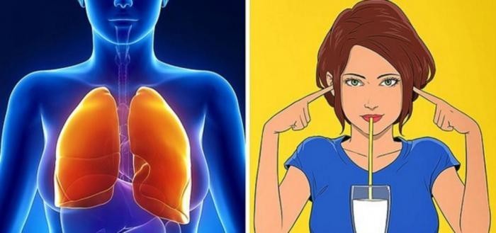 Заткните уши и выпейте воды