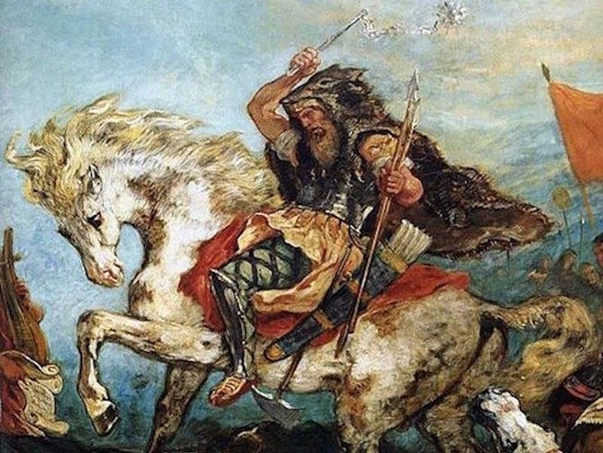 Аттила. Правление: 434-453 гг. н.э.