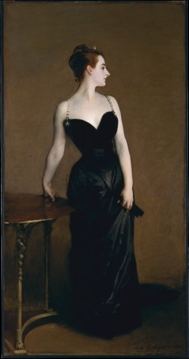 10. Мадам X (1883 - 1884). Джон Сингер Сарджент
