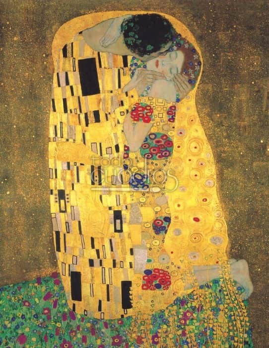 11. Поцелуй (1907-1908). Густав Климт