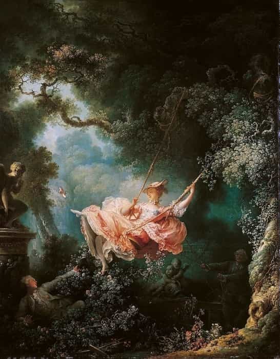 4. Качели (1767). Жан-Оноре Фрагонар