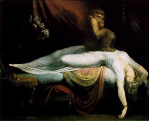 5. Ночной кошмар (1781). Иоганн Генрих Фюссли (Генри Фюзели)