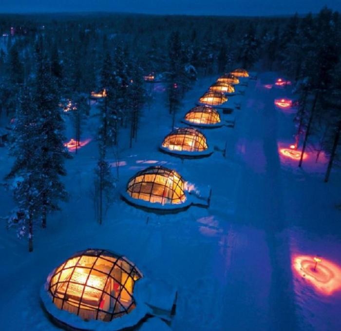 Отель Kakslauttanen, Финляндия
