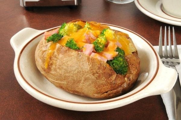 9. Запеченный картофель