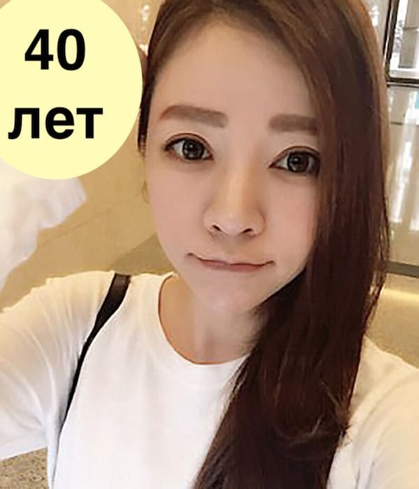 2. Фейфей Хсу (Fayfay Hsu): 40 лет