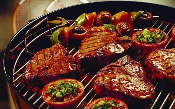 10. Мясо на гриле