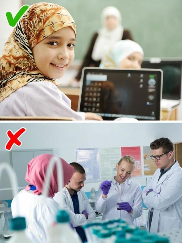 6. Не многие женщины работают