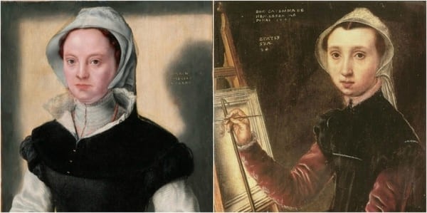 1. Катерина ван Хемессен (1528 - 1587). Голландия