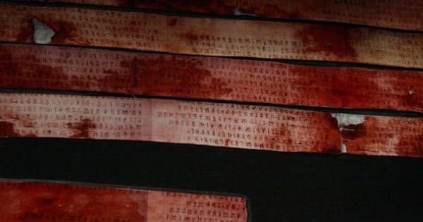 6. Мумия, обернутая в иностранную книгу