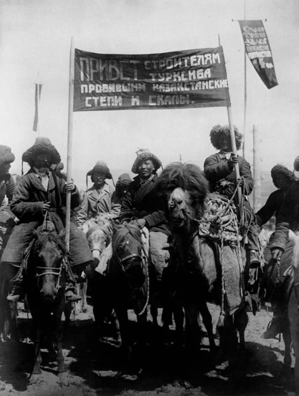 1929. Строительство Турксиба