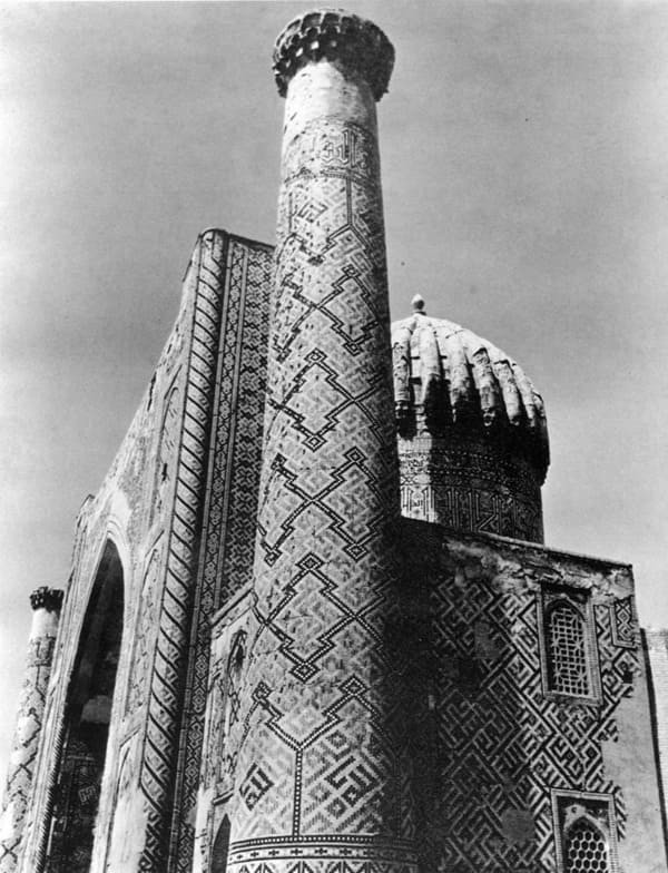 1934. Памятник архитектуры в Самарканде.
