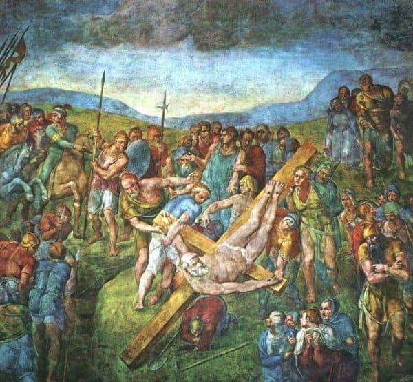 Распятие Святого Петра, Ватикан