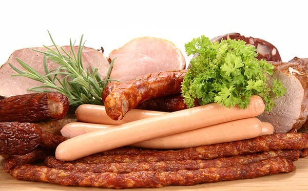 9. Переработанное мясо